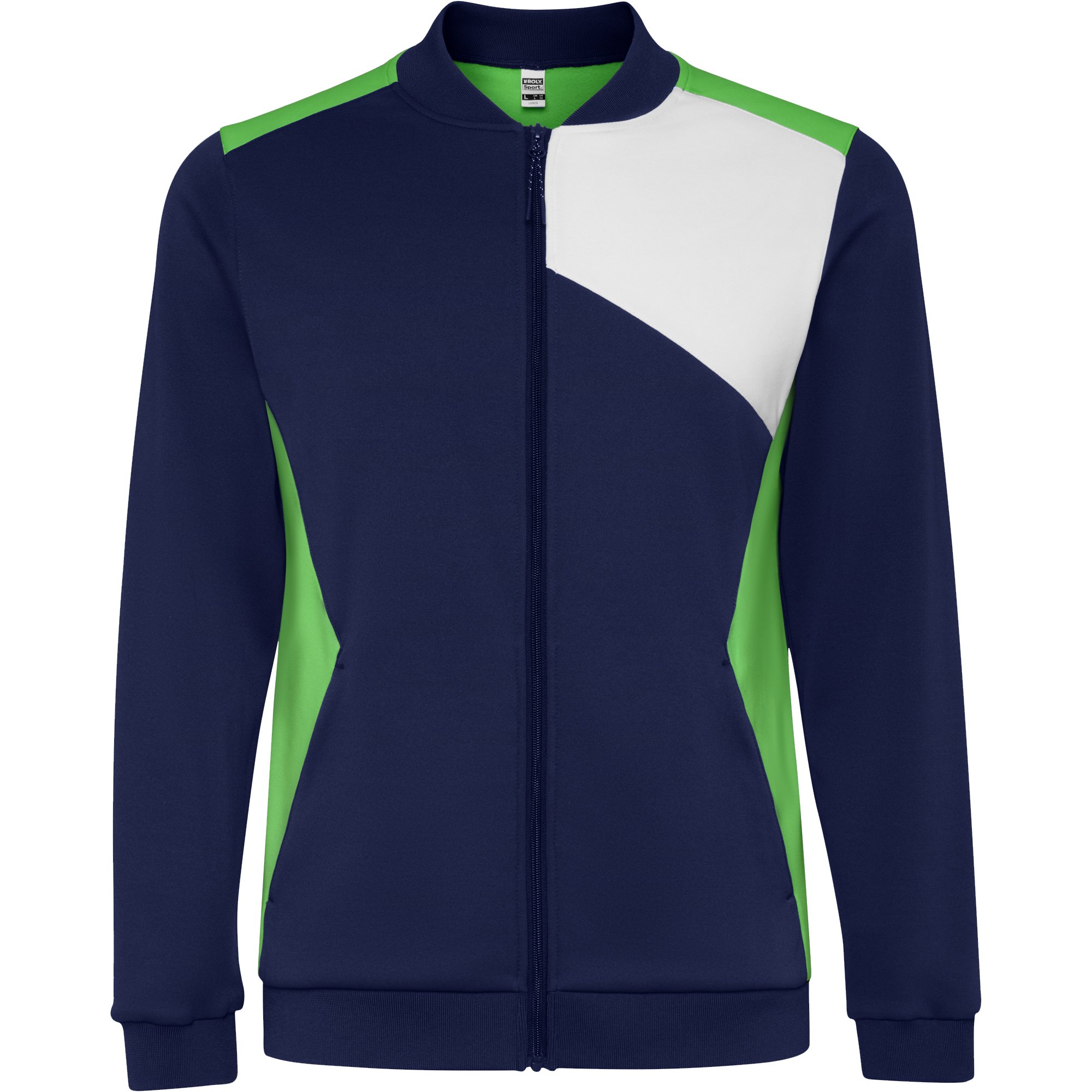 Sports Jacket With Brushed Front Zip