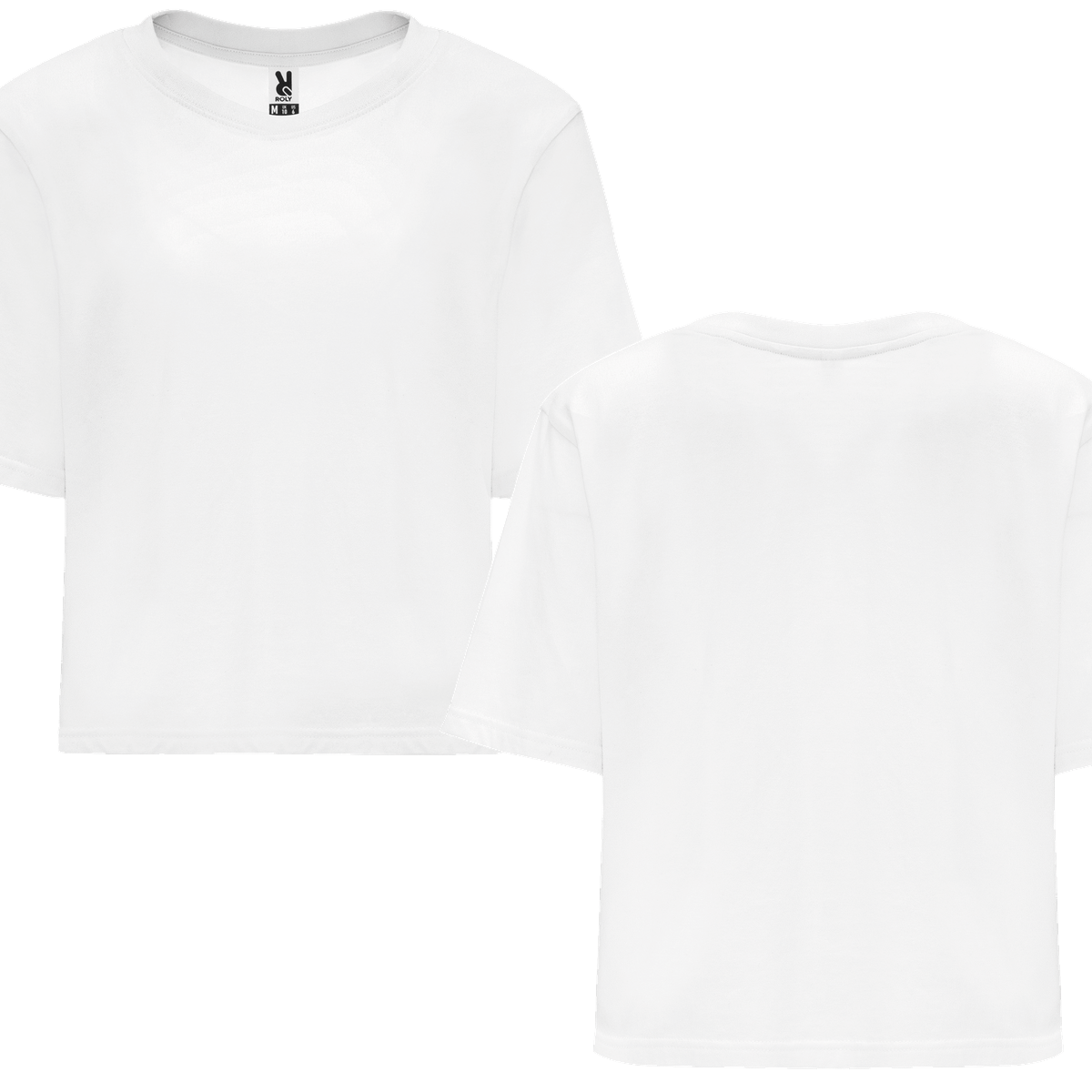 Custom Cropped T-shirt (6687)