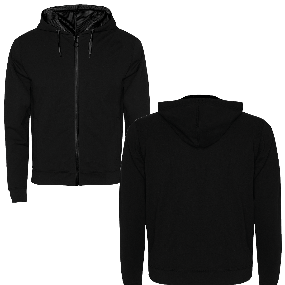 Custom Zippered Hoodie - R1105