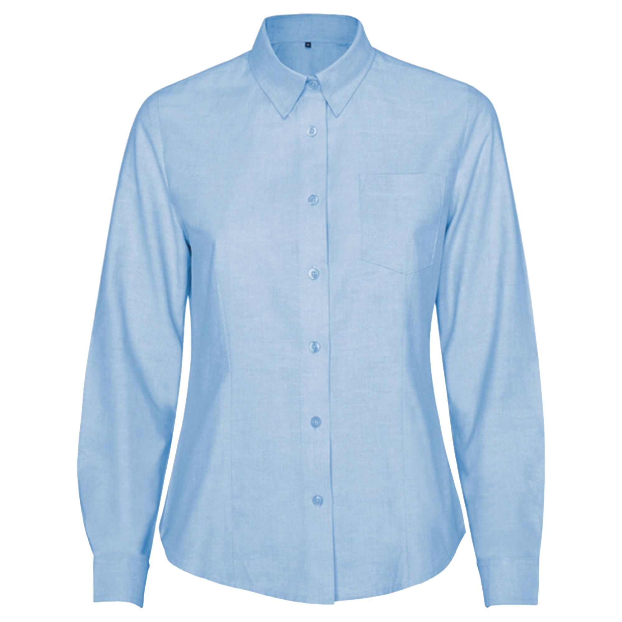 Women’s long-sleeved denim shirt