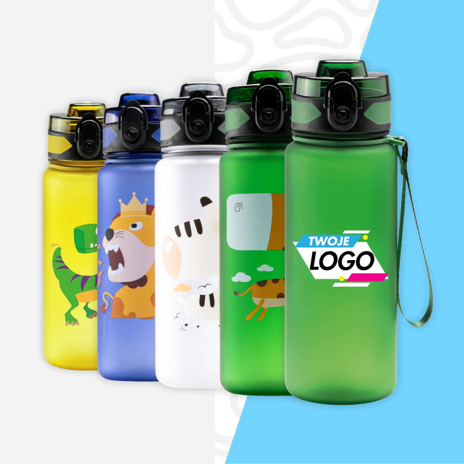 Custom Bottle With Children's Design