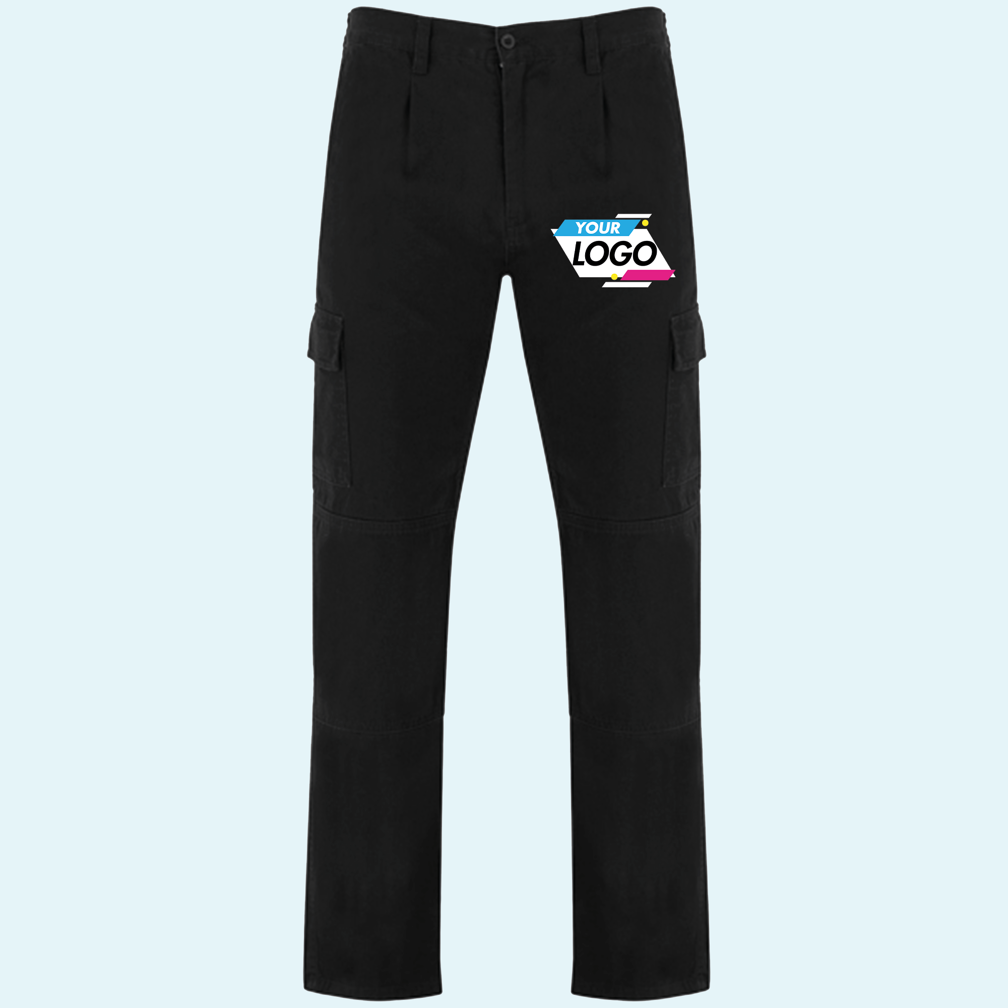 Multi-Pocket Long Trousers